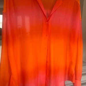 Lafayette 148 Top.  Size P.  100% silk